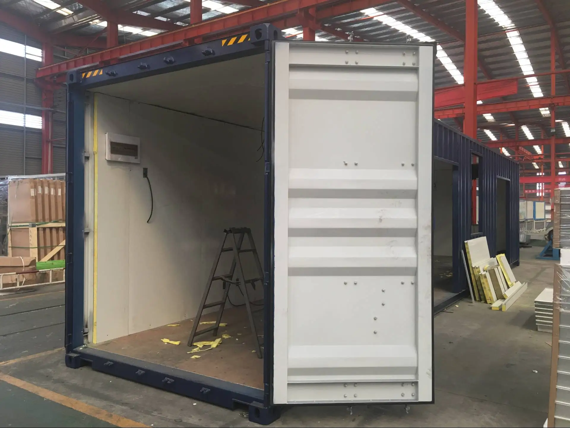 Design Shipping Containers 40 Feet Prefabricated Container House Fast Assembly Detachable House