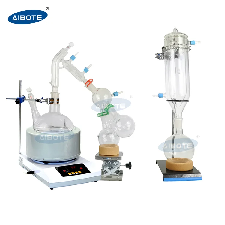 Short Path Distiller Manufacturer  Lab Fractional Distillation Kit