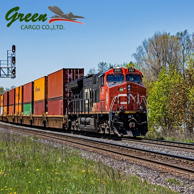 Самый дешевый железнодорожный поезд экспедитор из Китая в Германию DDP