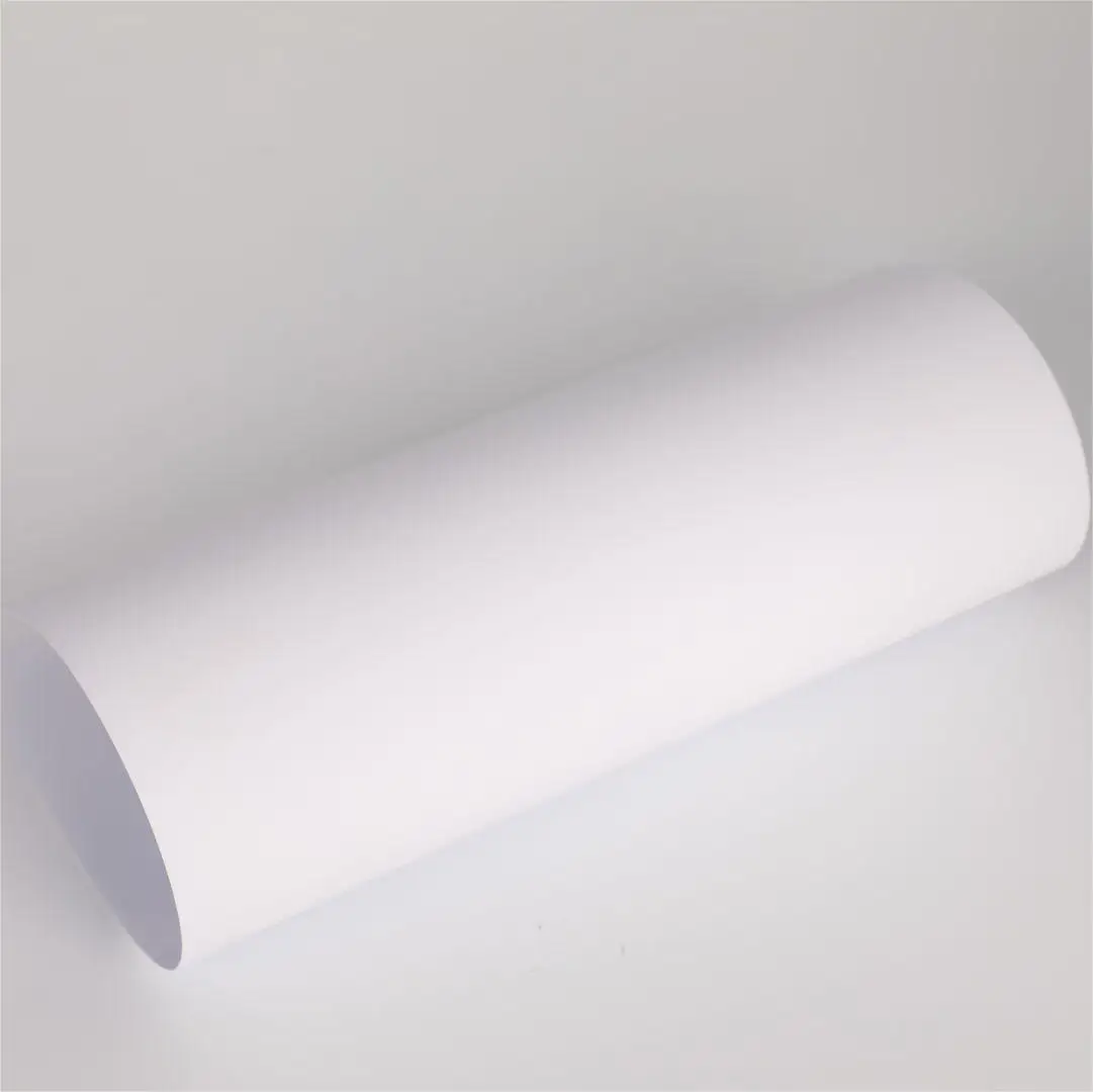 Wholesale White PVC Rigid Film Customized Size 0.3mm 0.5mm Matte Glossy PVC Rigid Plastic Sheet Roll for Printing Packaging