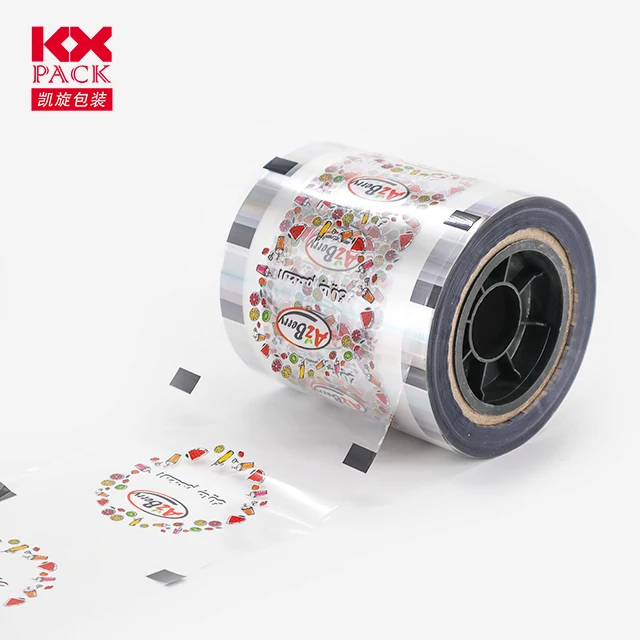 Factory Direct Plastic Film Custom Printed Bubble Tea Cup Sealing Film ...