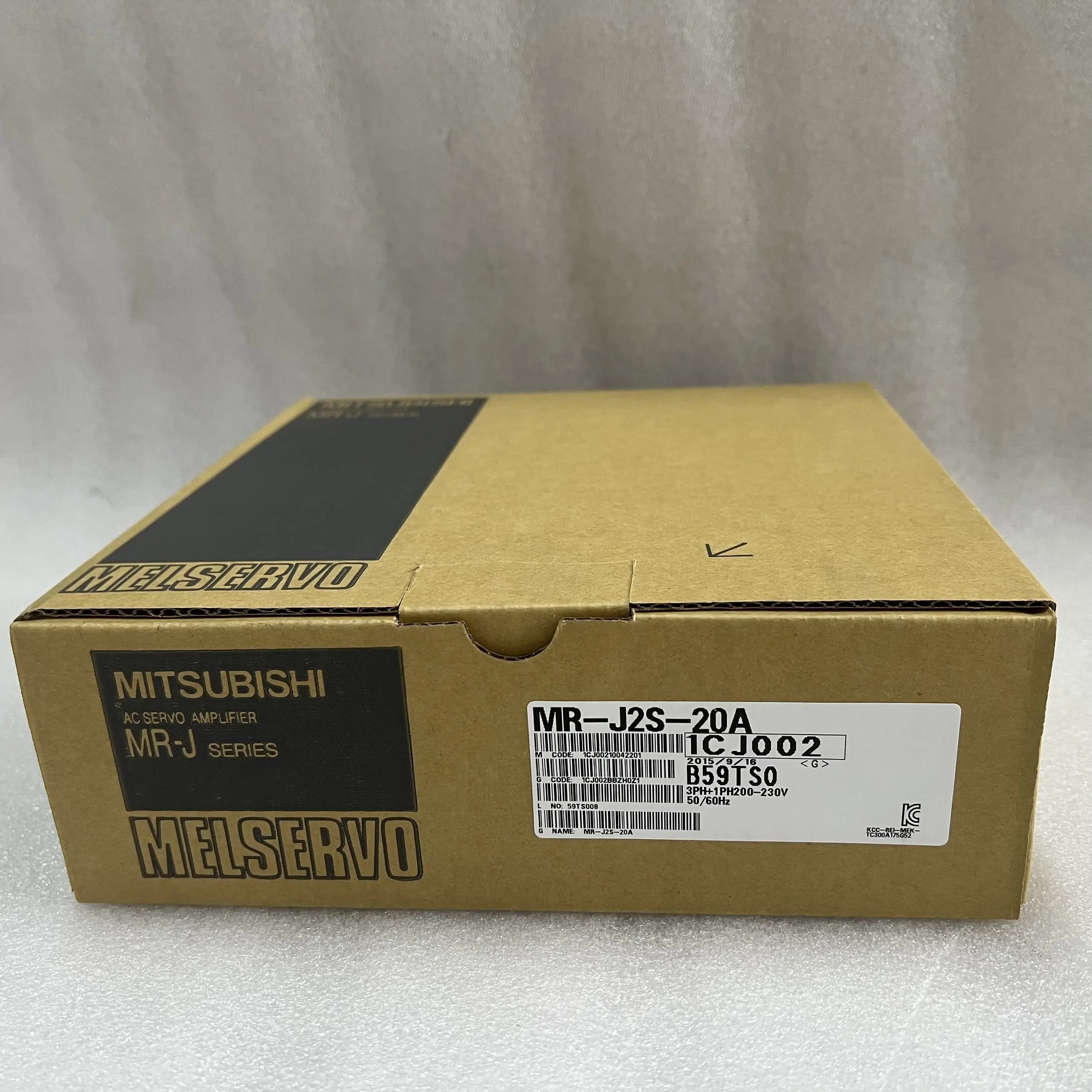 Mitsubishi AC Servo Amplifier MR-J2S-20A Mitsubishi AC Servo Amplifier MR-J2S-20A
