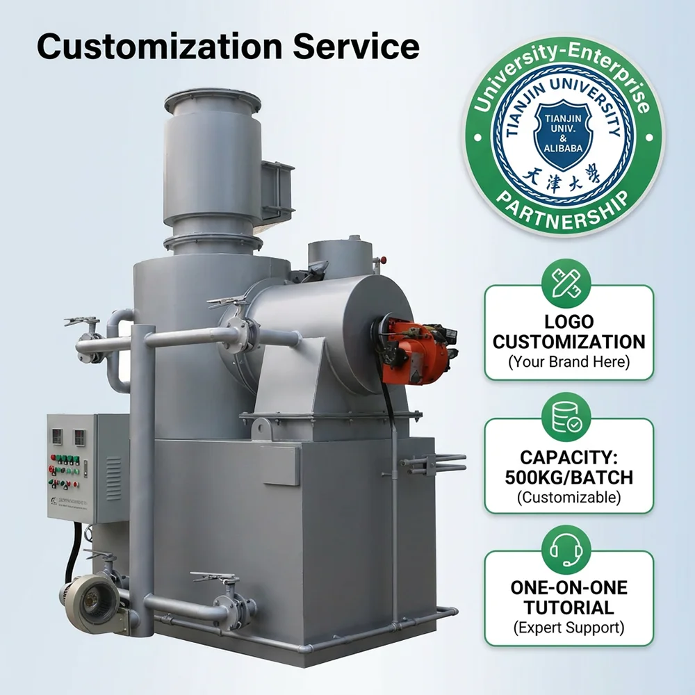 Smokeless Incinerator with Pump, Portable, 220V, 2 kw - detail 12