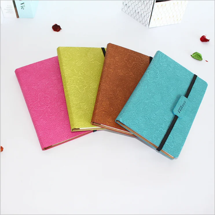 School Office Custom Personalized Simple Notepad Memo Pad Jotter Notebook With Pen and Sticky Notes