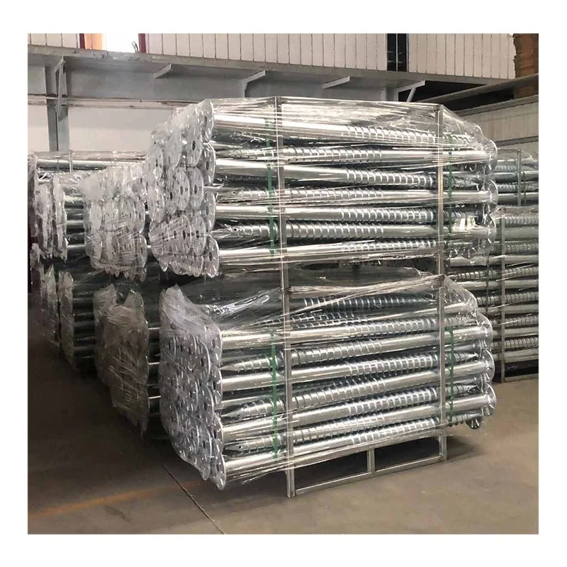 AS Ground Screw Installation Heavy Duty Ground Anchors Mounting Foundation Solar Ground Screw