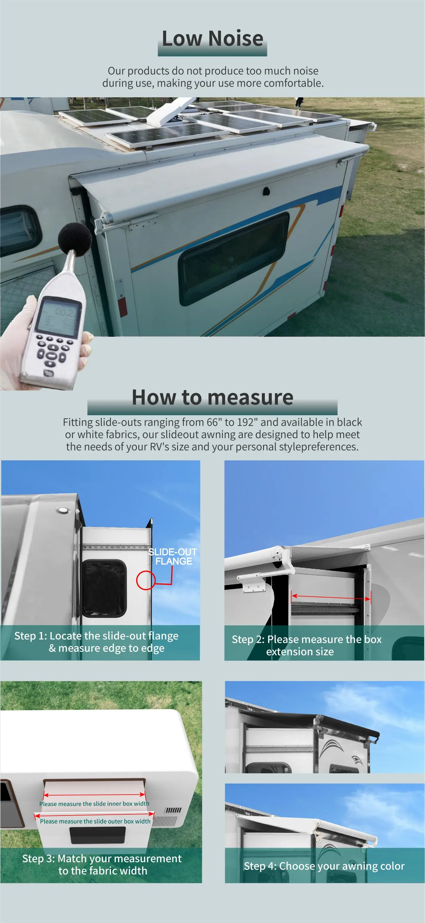Awnlux Power Roof Rv Awning Slide Out Topper For Caravan And Rv