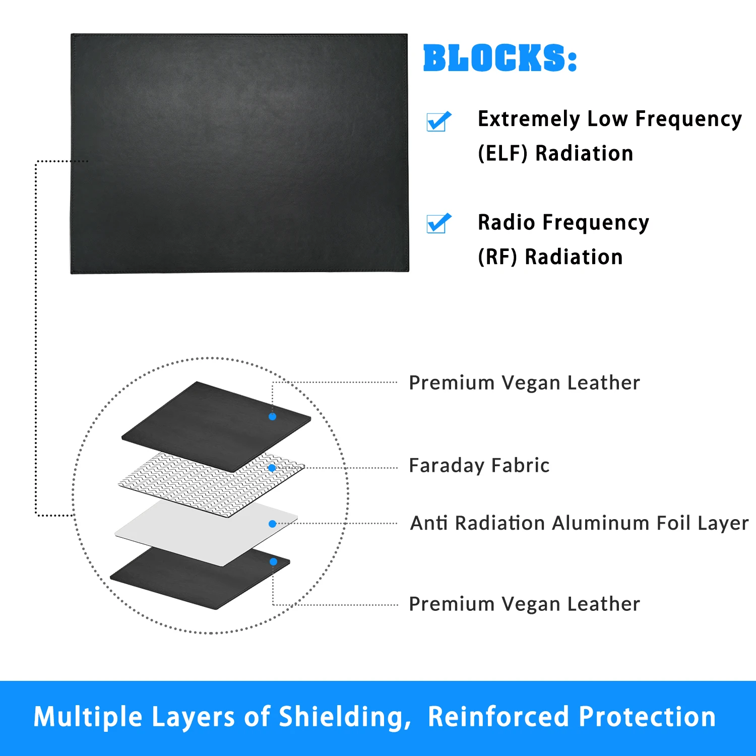 Emf Protection Radiation & Emf Radiation Shield Heat Protection Pad For Laptop Buy Emf
