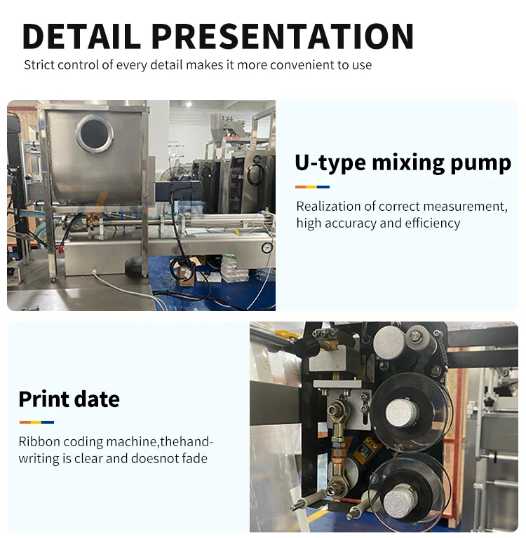 China Supplier Side Sealing Machine Packaging Wrapping Automatic Ice Packing Popcorn Continous Continuous details