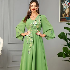 3586  Kaftan Abaya Islamic Clothing  Kaftan