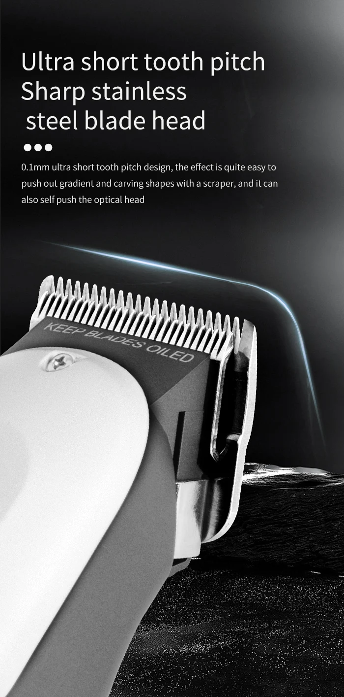 Kemei KM-807 Professional Hair Clipper and Beard Trimmer description image 3