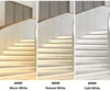 Kit di strisce luminose con profilo in alluminio bianco-3000K-100 cm * 16 pezzi