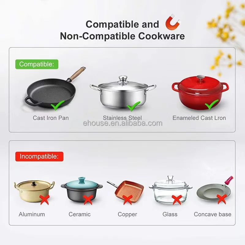 New Innovation Battery Powered 48v Solar Induction Cooker Cooktop Dc