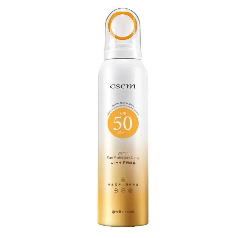 SPF50 150ml Face Sunscreen Lotion Spray Sunblock Cream Face Body Summer Sunscreen Spray Mist
