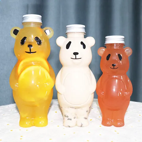 500ml/16oz teddy gummy bear bubble boba