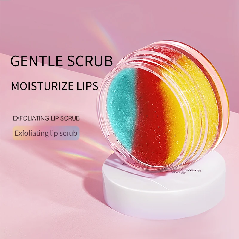 ওইএম JOMTAM কারখানা মূল্য হার্বাল মেরামত, হালকা করা, আর্দ্রতা প্রদান, মৃত ত্বক সরানো এক্সফোলিয়েশন সুগার লিপ স্ক্রাব