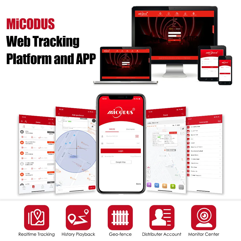 
Micodus gps tracking software platform app for gps tracker MV720/LK720/GL300/GL300W/MP60/MP66G/TK905/ML905 
