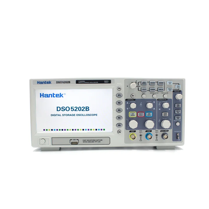 Hantek2D82 AUTO Oscilloscope 80MHz 250MSa/s Multifunction Automobile Oscilloscope Multimeter Signal Source Handheld 2CH Oscillos