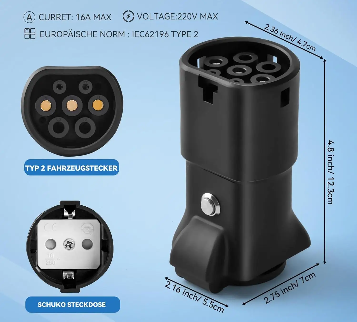 Adaptateur AOTAI Véhicule vers Charge V2L pour XPENG véhicules électriques