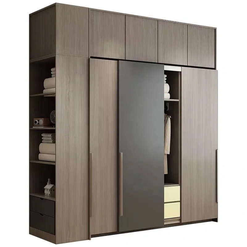 Modern Living Room Furniture 3 Doors Wardrobes Bedroom(hx8nd9007