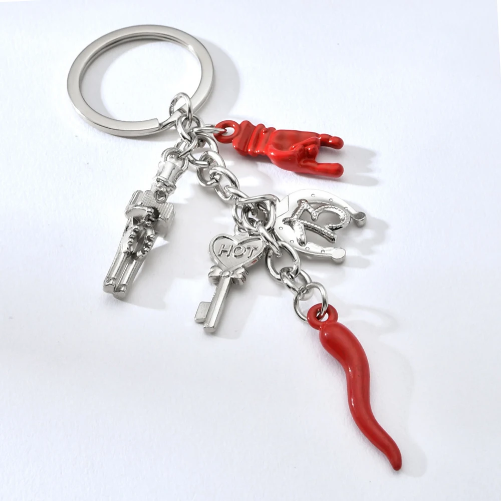 Hungary Red Pepper Key Holder - Chili Gifts Key Chain