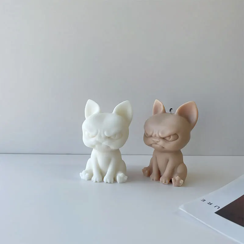 Angry Puppy Silicone Candle & Gum Drops Mold DIY Handmade Cake Tool supplier