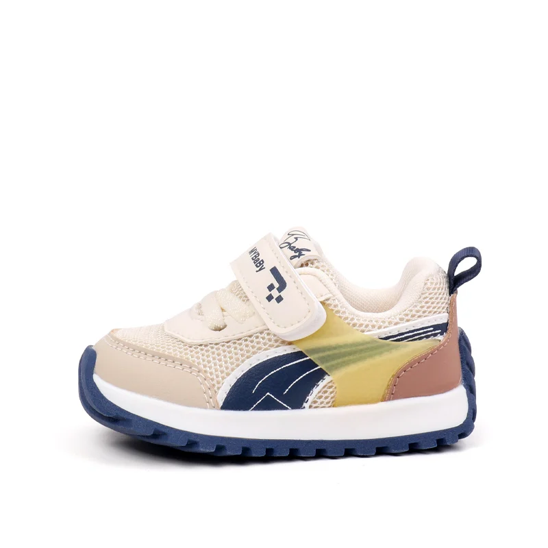 High Quality 1-3 Years Toddler Baby Shoes Classical Design Flat Rubber Sneaker Boys Girls Autumn Spring Winter Summer Walking manufacture