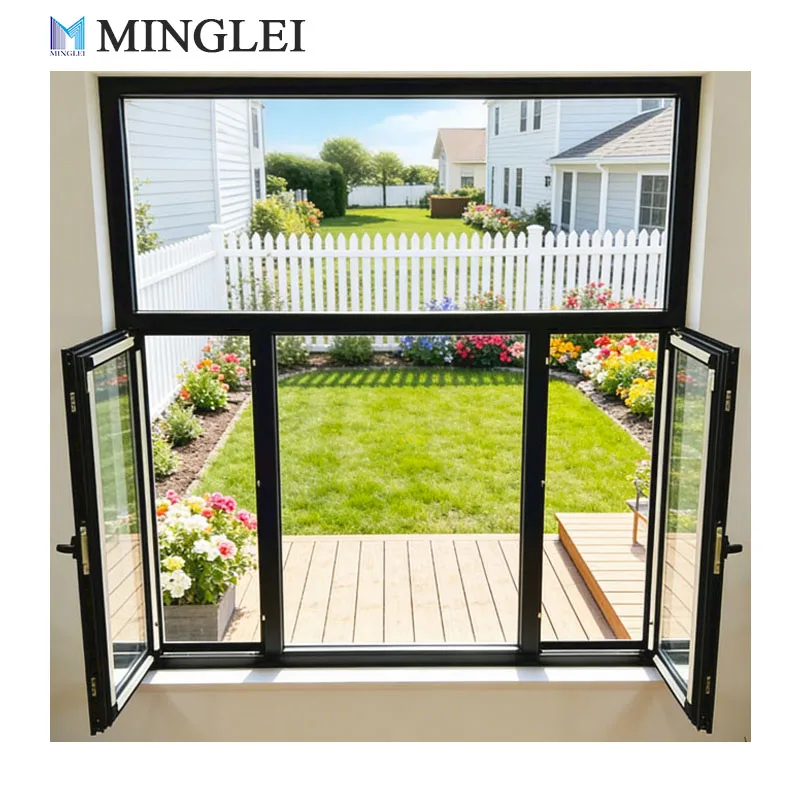 Janelas de Abrir em Alumínio segundo Padrão Alemão – Janela com Triplo Vidro, Eficiente do Ponto de Vista Energético e com Ruptura Térmica, para Abertura para Dentro