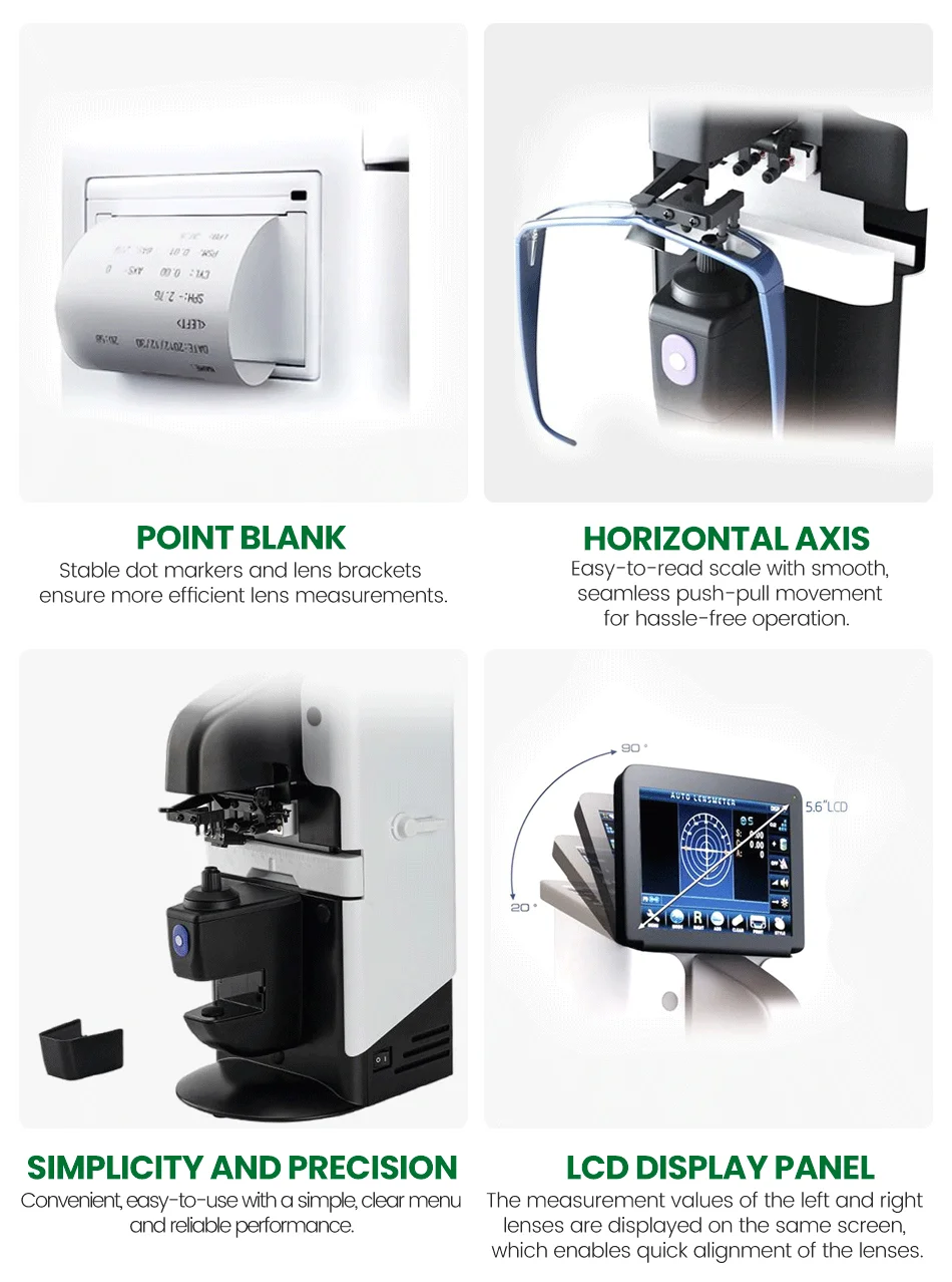 Hot Sell JD-2600B Optical Instruments Auto Lensometer Digital Lensmeter Hot Sale For Laboratory