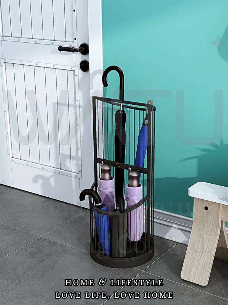 Accept Customized Entryway Hall Metal Umbrella Storage Holder Stand Buy Metal Iron Umbrella