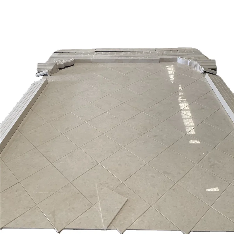 Sfondo beige per interni: disponibili nelle misure standard del marmo bianco Aron per rivestimenti murali