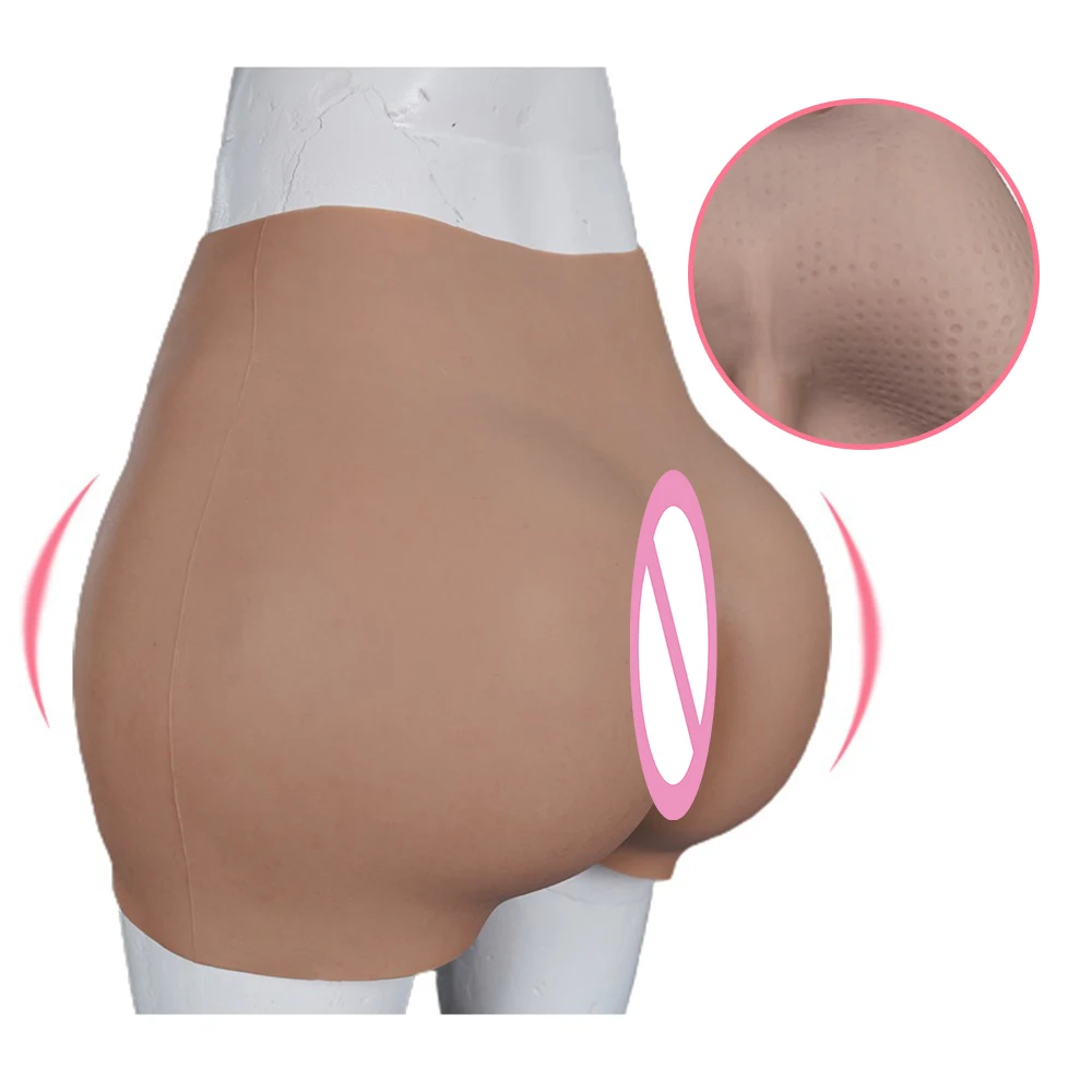 Culotte Rehausseur Hanche En Silicone Alimentaire - Pour Travesti/transgenre, Taille Unique, Beige, Neuve Avec étiquettes