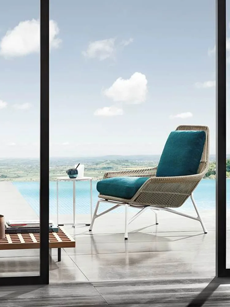 garden furniture scandinavian rattan chair