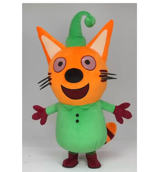Customizable Inflatable Giant Cookie Cat Mascot Costume Wild Animal Mascot Costume for Events Party Cosplay
