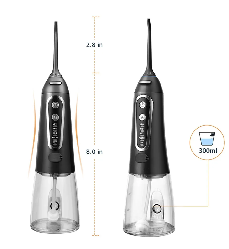 Professional Oral Irrigator Rechargeable Portable Dental Irrigator