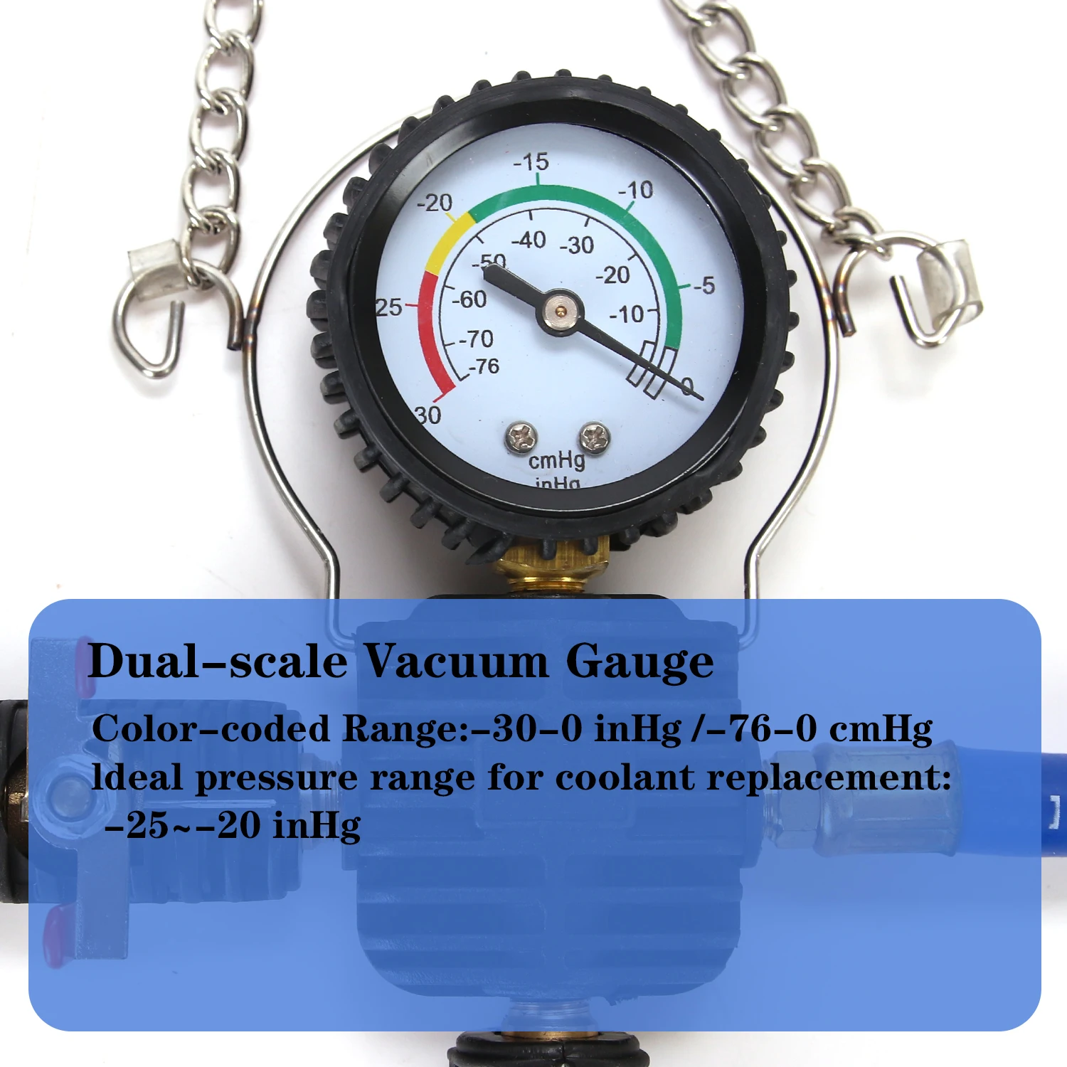 Universal Radiator Cooling System Vacuum Purge & Refill Kit 4pcs Vacuum ...