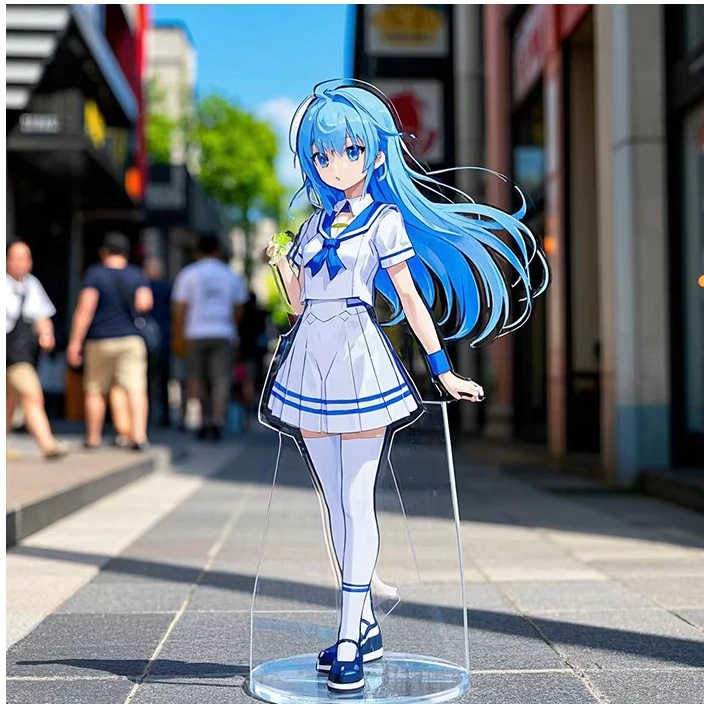 Персонализированный изготовленный на заказ пластиковый ручной работы-акриловый брелок держатель для карт прелести модель искусства акриловый