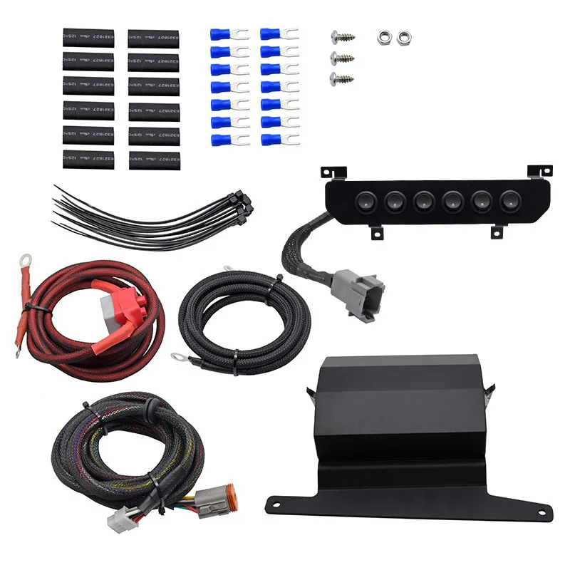 Wholesale Gang Switch Panel Kit Circuit Control Box Relay System  Universal ON-Off Touch Switch Box for Car Marine Boat From
