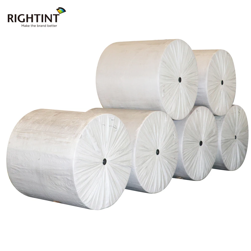 Top 10 Chinese Manufacturer Self-Adhesive Vinyl Sticker Rolls Effective Price Label Jumbo for Flexography Printing for Masking