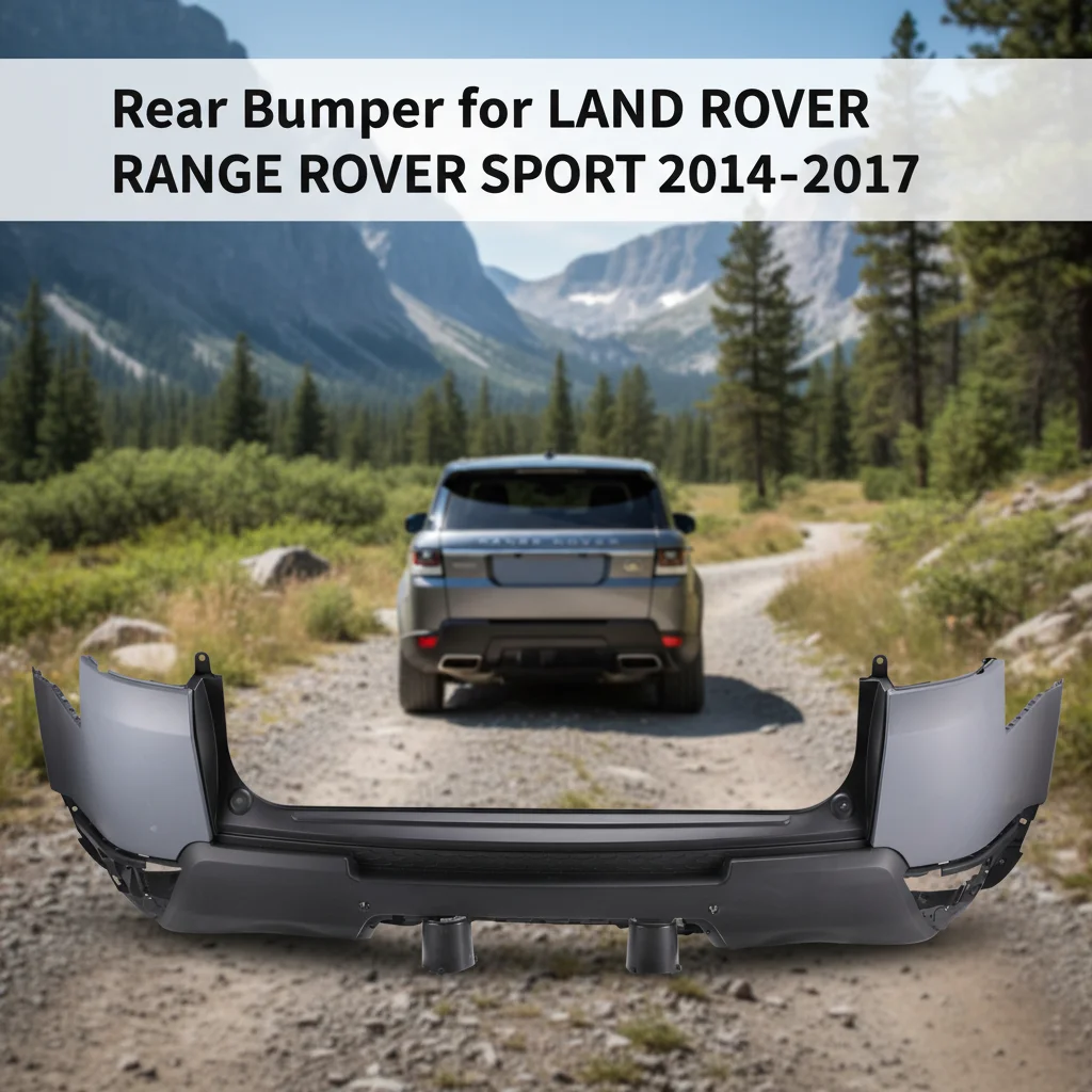 LR045257-B/LR063195-B Primed Car Accessories Wholesale Rear Bumper for LAND ROVER RANGE ROVER SPORT 2014-2017