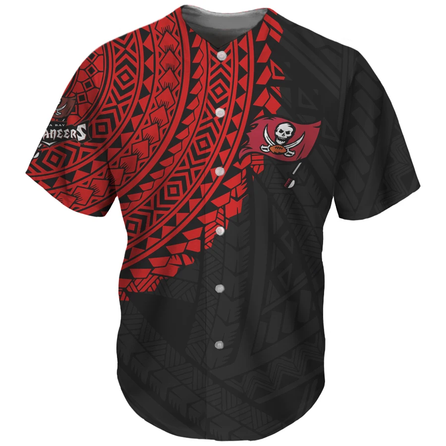 Wholesale Kosrae Polynesian Hibiscus Tribal Pattern Baseball