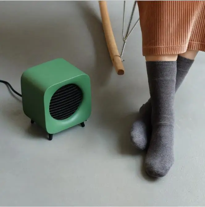 Энергосберегающий мини-обогреватель, бесшумный Настольный теплый вентилятор с керамической катушкой для нагрева