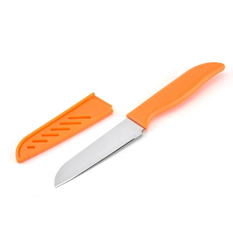 straight paring knife with safety sheath