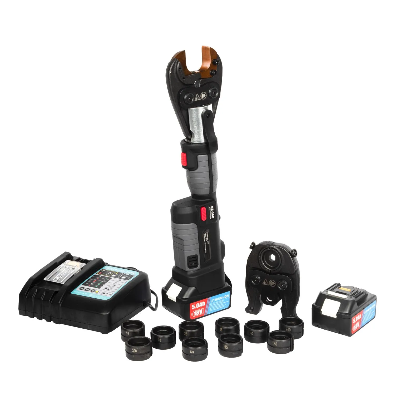 BS-30C Ergonomic Design Cable Bolt Cutters Hydraulic Electric Battery Powered Cutting Tool