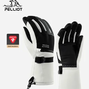 Outdoor Ski Gloves Primaloft Gold Label P Cotton Autumn Winter Warm Mountaineering Waterproof Quick Dry Opera