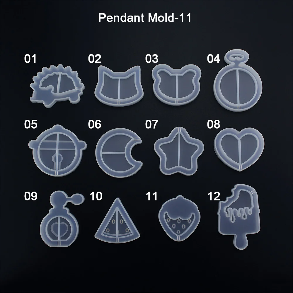 DIY Charms Pendant Jewelry Making Supplies Epoxy Silicone Resin