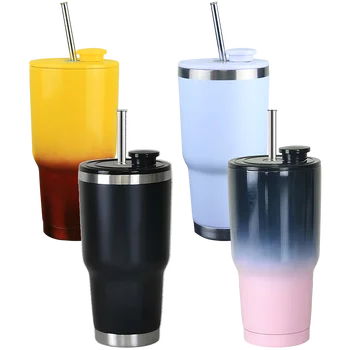 Custom 20oz-40oz Stainless Steel Ordinary Lid Vacuum Tumblers/Cups/Mugs For Perfect Christmas Giveaways & Gifts