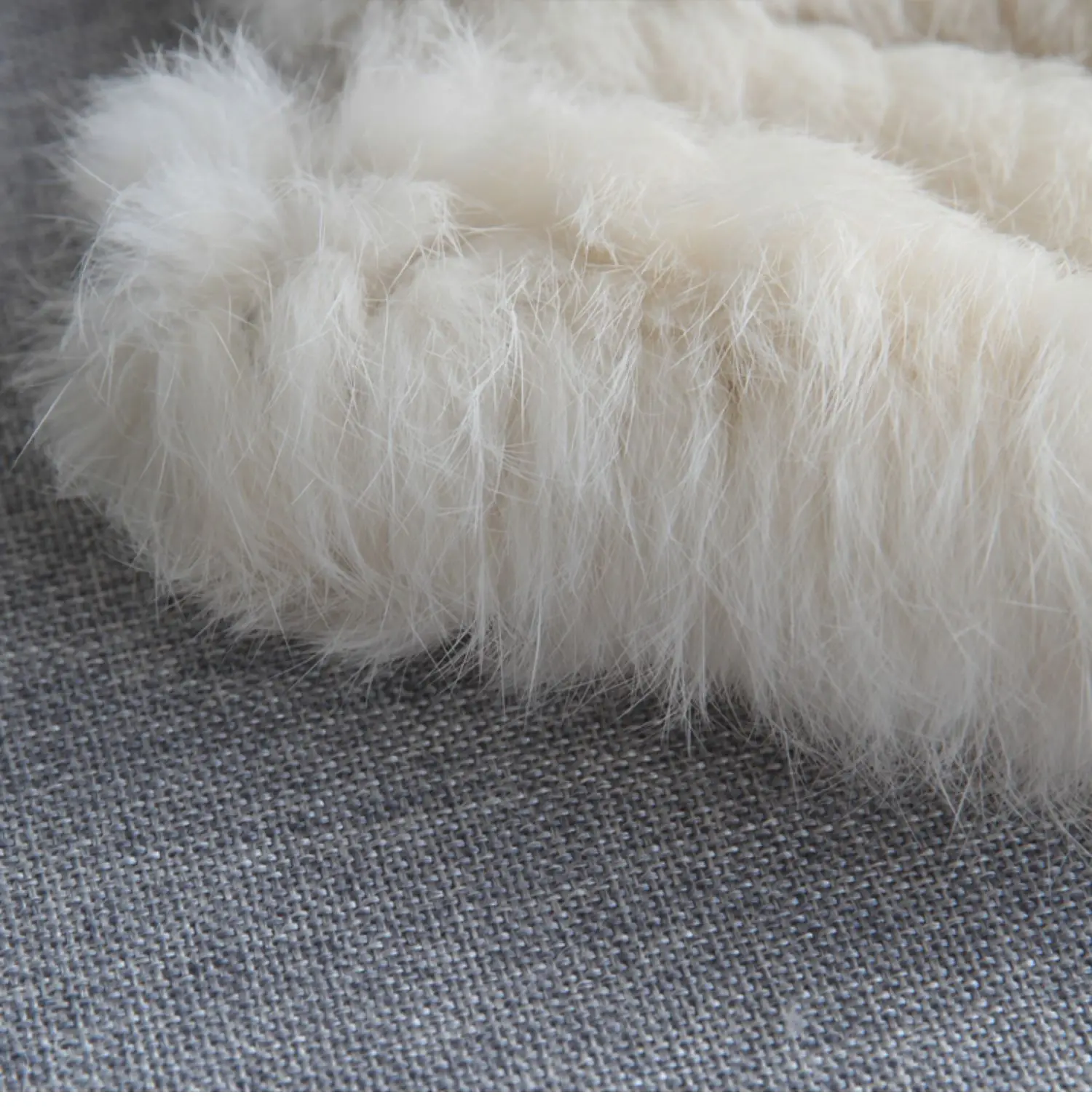 Real Rabbit Fur Yarn YR033 High Quality Hand Knitted Real Rabbit Fur Bridal Shrug Lots of ...