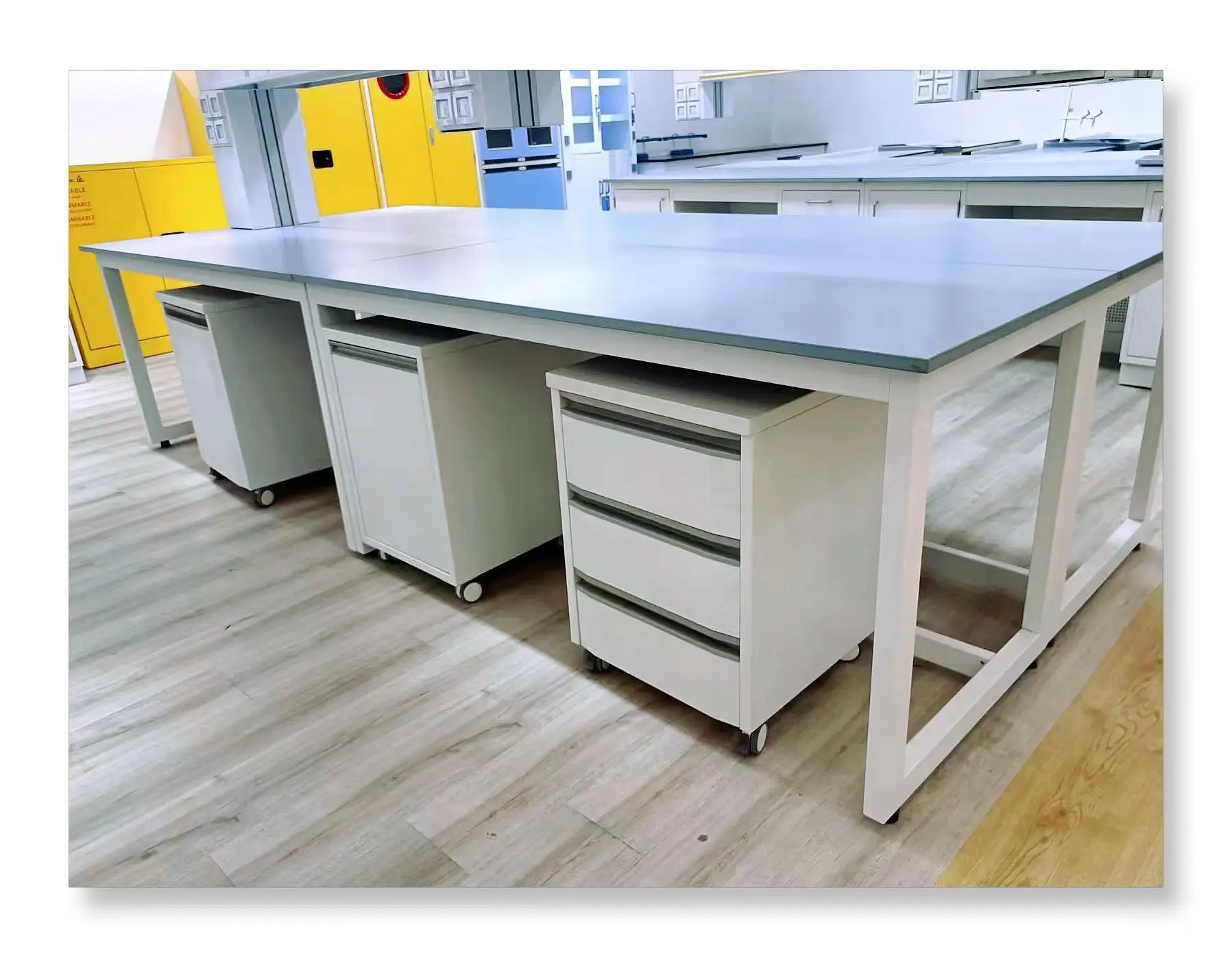 ESD Workbench Lab Bench Electronic Work Table Lab Furniture Anti-static Adjustable Workbench Lab Workbench