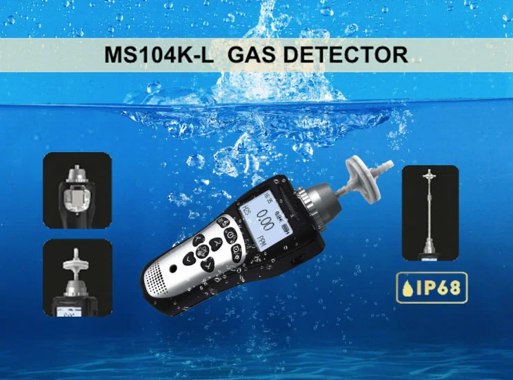 Zetron Ms104k-l Portable Single Combustible Gas Indicator For Eto Lpg ...