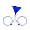 Tube bleu + transparent